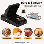 Greenhaus Gardening Mouse and Rat Traps with Sensitive Trigger