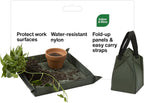 Greenhaus Gardening Foldable Waterproof Potting Mat for Indoor Gardening & Repotting