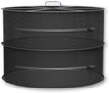 Greenhaus Gardening Collapsible Herb Drying Rack with Zippered Chambers
