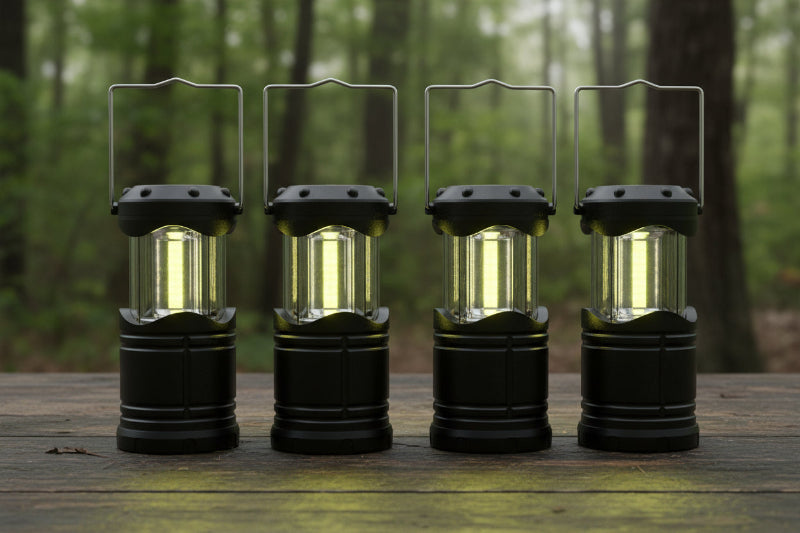 Greenhaus Gardening Water-Resistant LED Lantern for Camping and Emergencies