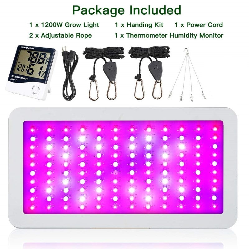 Greenhaus Gardening Full Spectrum Plant Grow Light for Hydroponics & Tents
