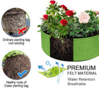 Greenhaus Gardening Breathable Non-Woven Raised Bed for Small Spaces