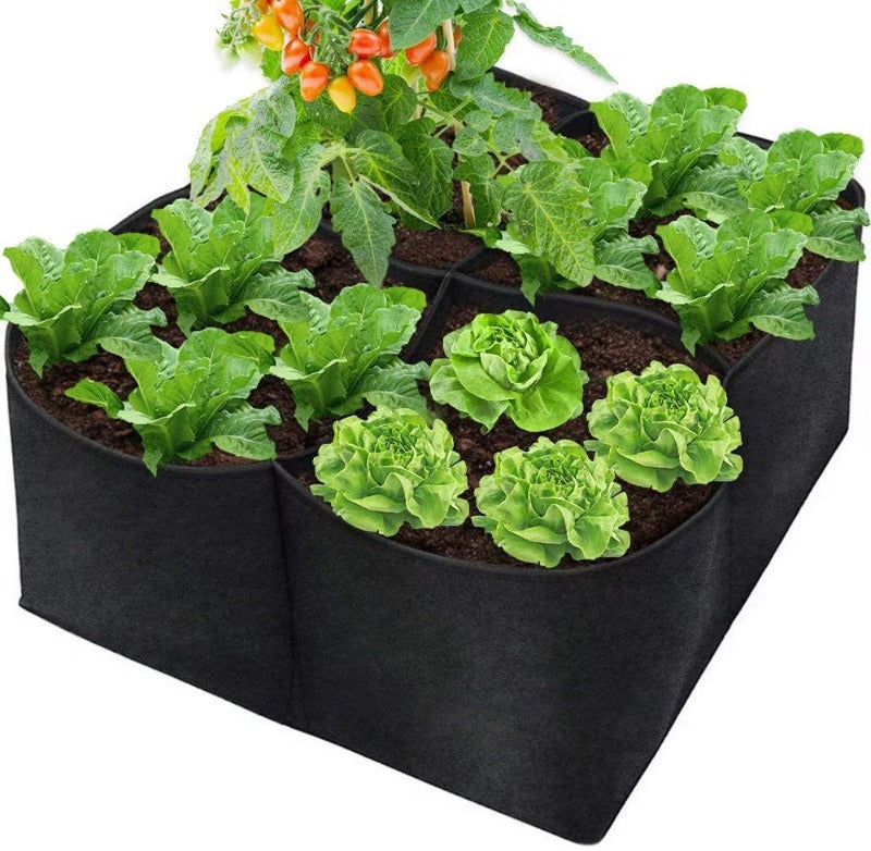 Greenhaus Gardening Breathable Non-Woven Raised Bed for Small Spaces