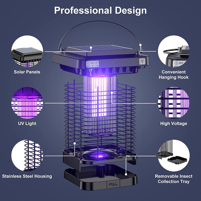 Greenhaus Gardening Indoor Pest Trap with 365–395 nm UV Light