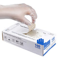 Greenhaus Gardening Clear Vinyl Disposable Gloves, Food Safe & Latex-Free