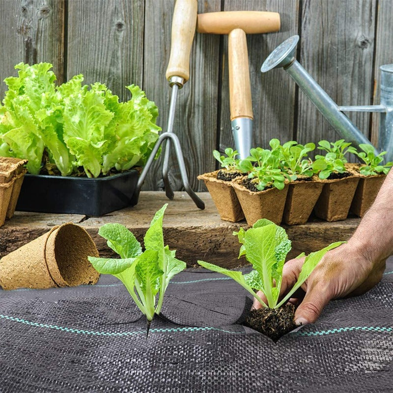 Greenhaus Gardening Commercial-Grade Weed Barrier Ground Cover