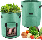 Greenhaus Gardening Fabric Garden Grow Bags Mix for Vegetables and Herbs