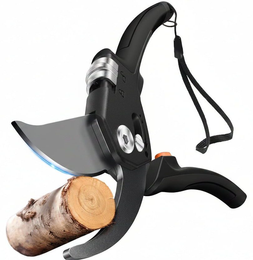 Greenhaus Gardening Premium SK5 Titanium Bypass Pruning Shears with Adjustable Handle Opening