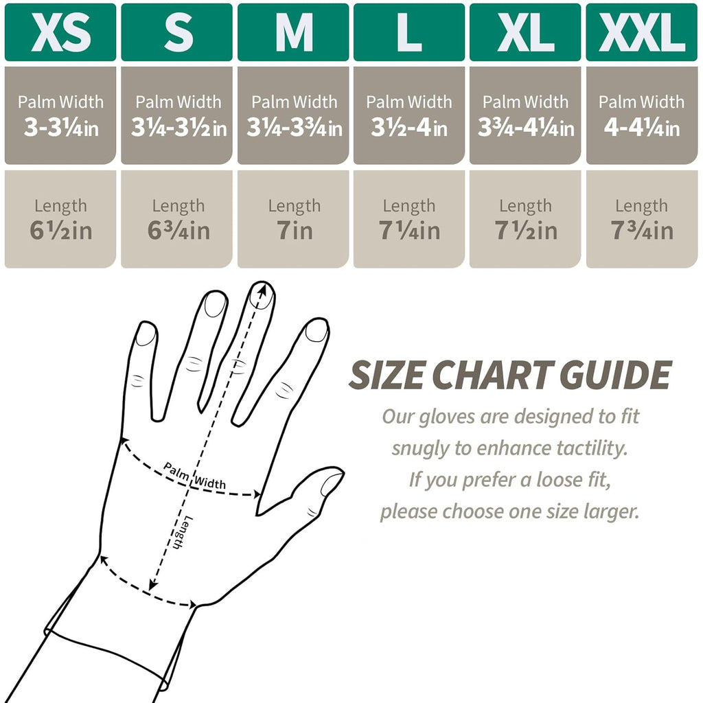 Greenhaus Gardening PU-Coated Safety Work Gloves with Touchscreen Fingers, 12 Pairs