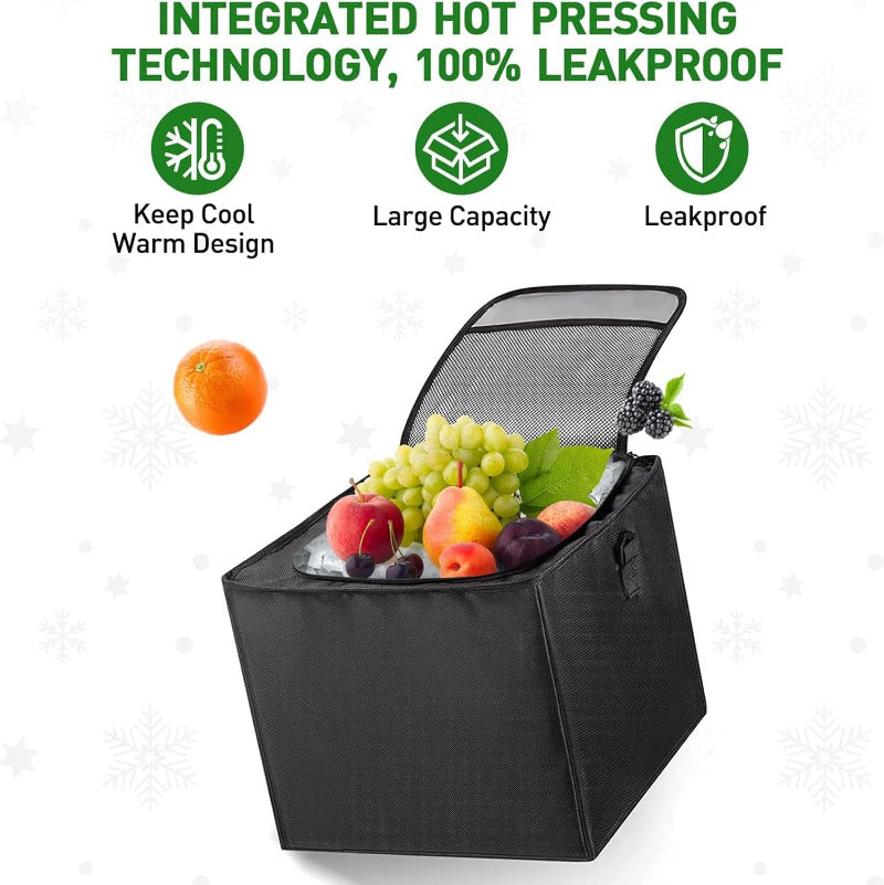 Greenhaus Gardening Car Trunk Organizer with Cooler Bag