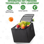 Greenhaus Gardening Car Trunk Organizer with Cooler Bag