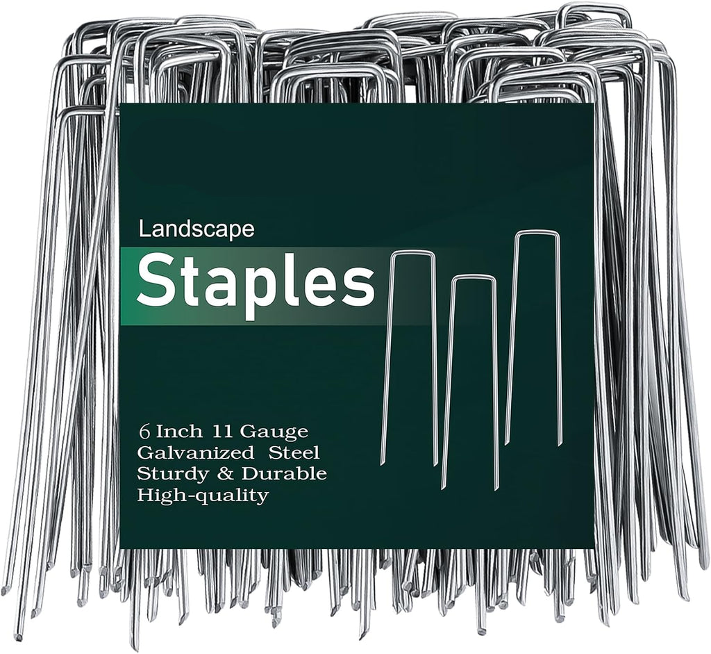 Greenhaus Gardening Heavy-Duty U-Shaped Garden Stakes, 50 Pack