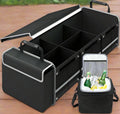 Greenhaus Gardening Car Trunk Organizer with Cooler Bag