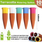 Greenhaus Gardening Slow Release Watering Stakes for Potted Plants
