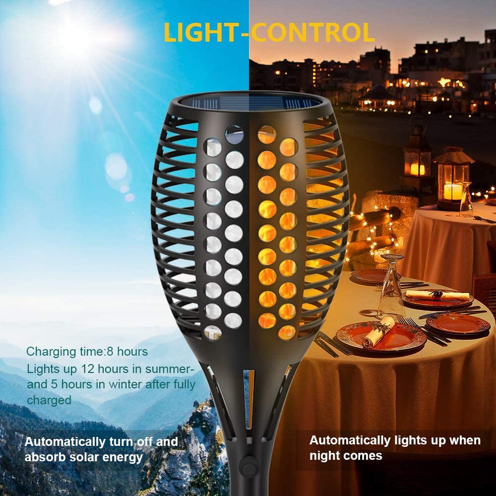 Greenhaus Gardening Outdoor Solar Lights for Driveways, Decks and Gardens