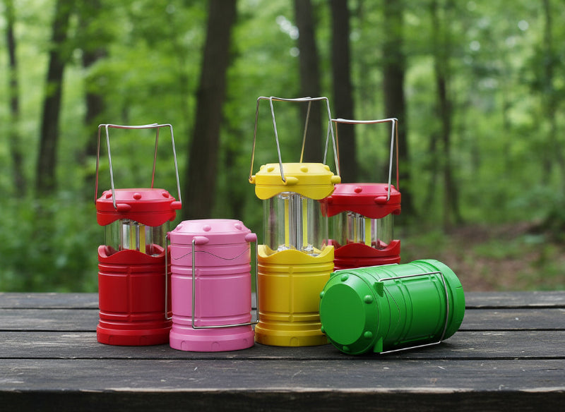 Greenhaus Gardening Water-Resistant LED Lantern for Camping and Emergencies