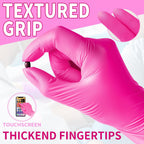 Greenhaus Gardening Disposable Nitrile Exam Gloves, 3.5 Mil, Latex-Free, 100 Count