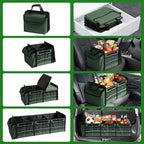 Greenhaus Gardening Car Trunk Organizer with Cooler Bag