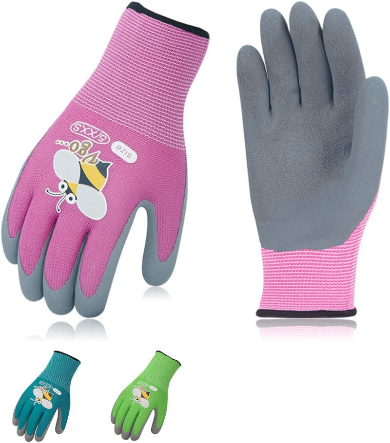 Greenhaus Gardening Lightweight Gardening Gloves for Kids