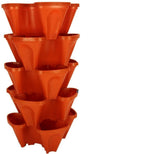Greenhaus Gardening Vertical Planter for Strawberries, Herbs and Flowers