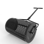 Greenhaus Gardening 24-Inch Rolling Lawn Spreader with Smart-Dial Control
