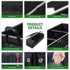 Greenhaus Gardening Car Trunk Organizer with Cooler Bag