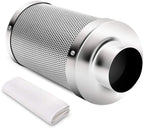 Greenhaus Gardening Air Carbon Filter 4-Inch with 200 CFM Airflow
