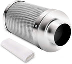 Greenhaus Gardening 8-Inch Air Carbon Filter with 750 CFM Airflow Capacity