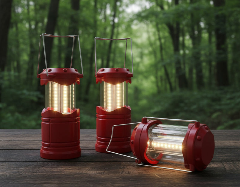 Greenhaus Gardening Emergency Camping Lantern with 360° Illumination