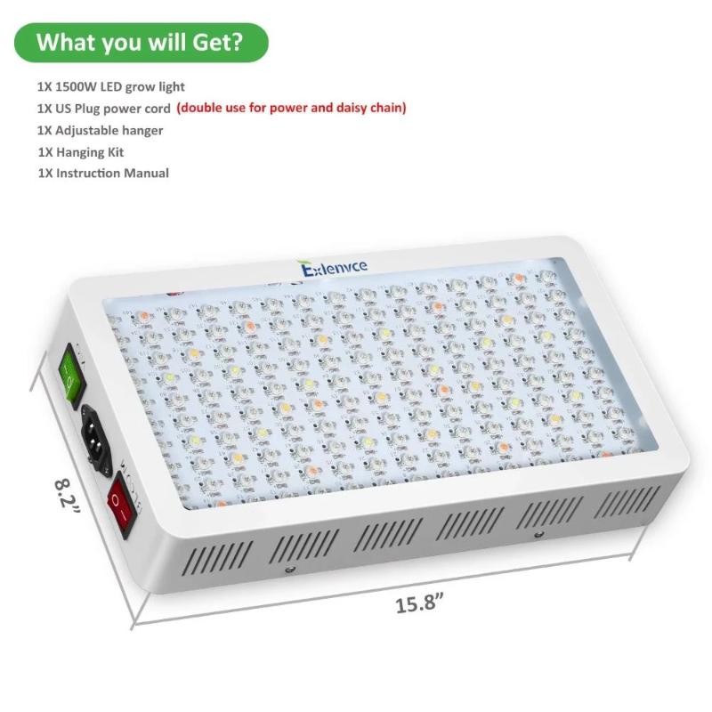 Greenhaus Gardening Grow Light with Triple-Chip LED Technology