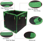 Greenhaus Gardening Square Heavy-Duty Fabric Pots for Square Foot Gardening