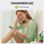 Greenhaus Gardening Clear Disposable Vinyl Gloves, Food Safe, Latex-Free & Powder-Free