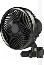 Greenhaus Gardening Clip Fan for Grow Tent Air Circulation