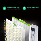 Greenhaus Gardening LED Plant Light with Detachable Driver Design