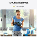 Greenhaus Gardening Black Disposable Vinyl Gloves, Food Grade, Latex-Free & Powder-Free