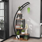 Greenhaus Gardening Half Moon Indoor Plant Stand Set of 2