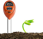 Greenhaus Gardening 3-in-1 Soil Moisture Meter with pH and Light Tester