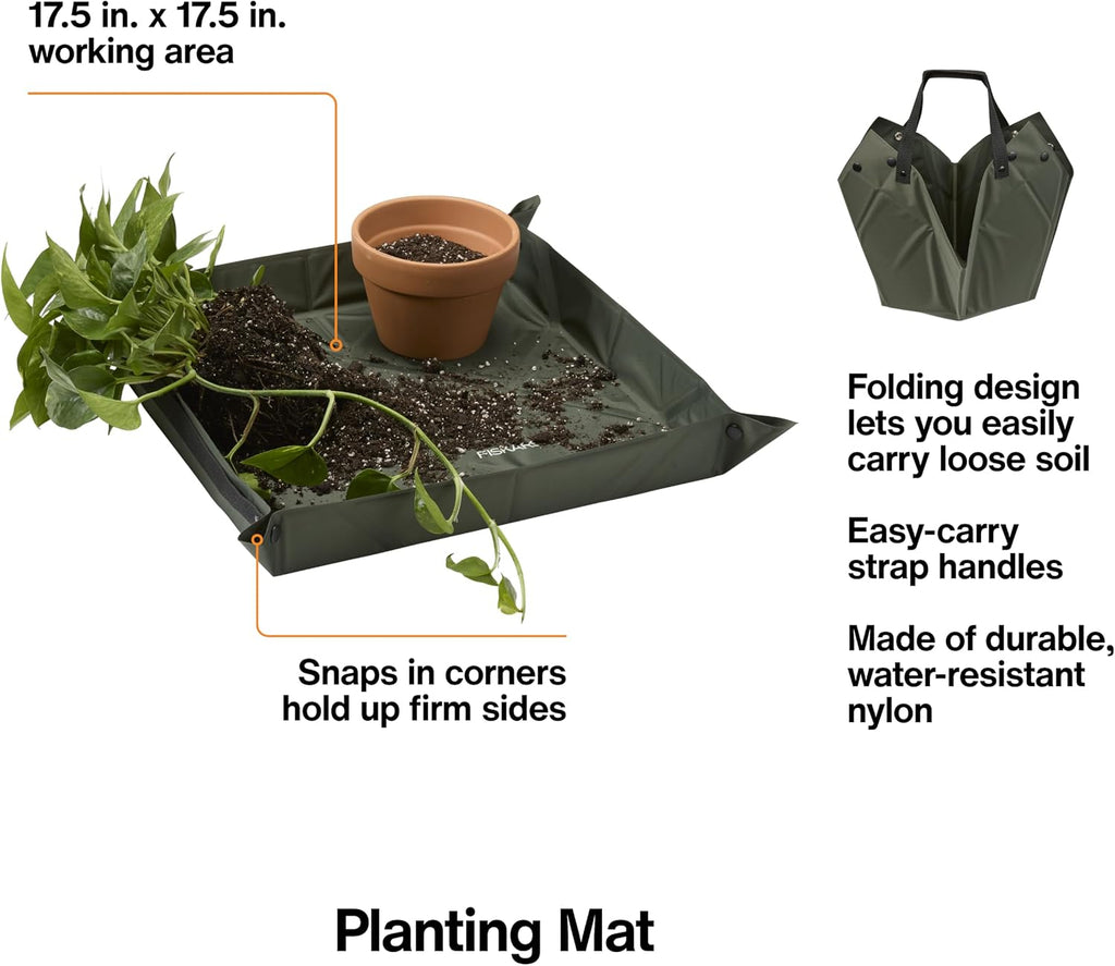 Greenhaus Gardening Foldable Waterproof Potting Mat for Indoor Gardening & Repotting