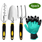 GreenHaus Gardening 4-Piece Gardening Tool Set