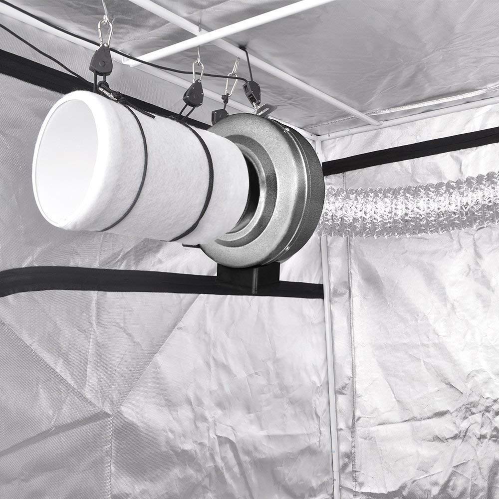 Greenhaus Gardening Air Carbon Filter 4-Inch with 200 CFM Airflow