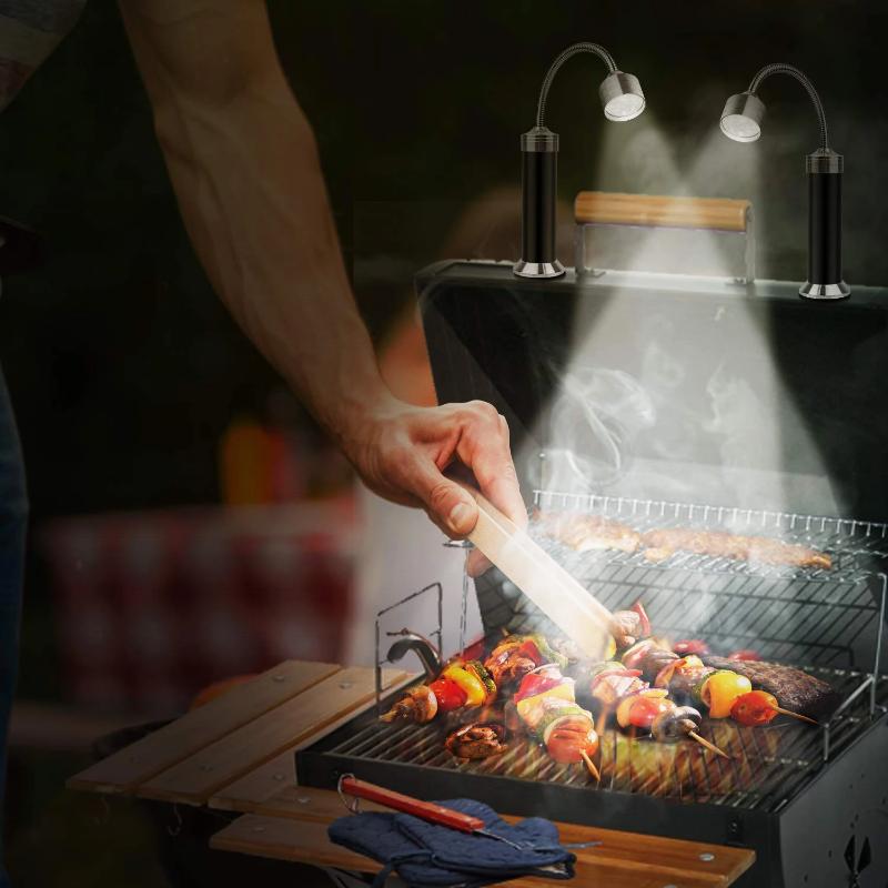 Greenhaus Gardening Heat-Resistant LED BBQ Light for Outdoor Cooking