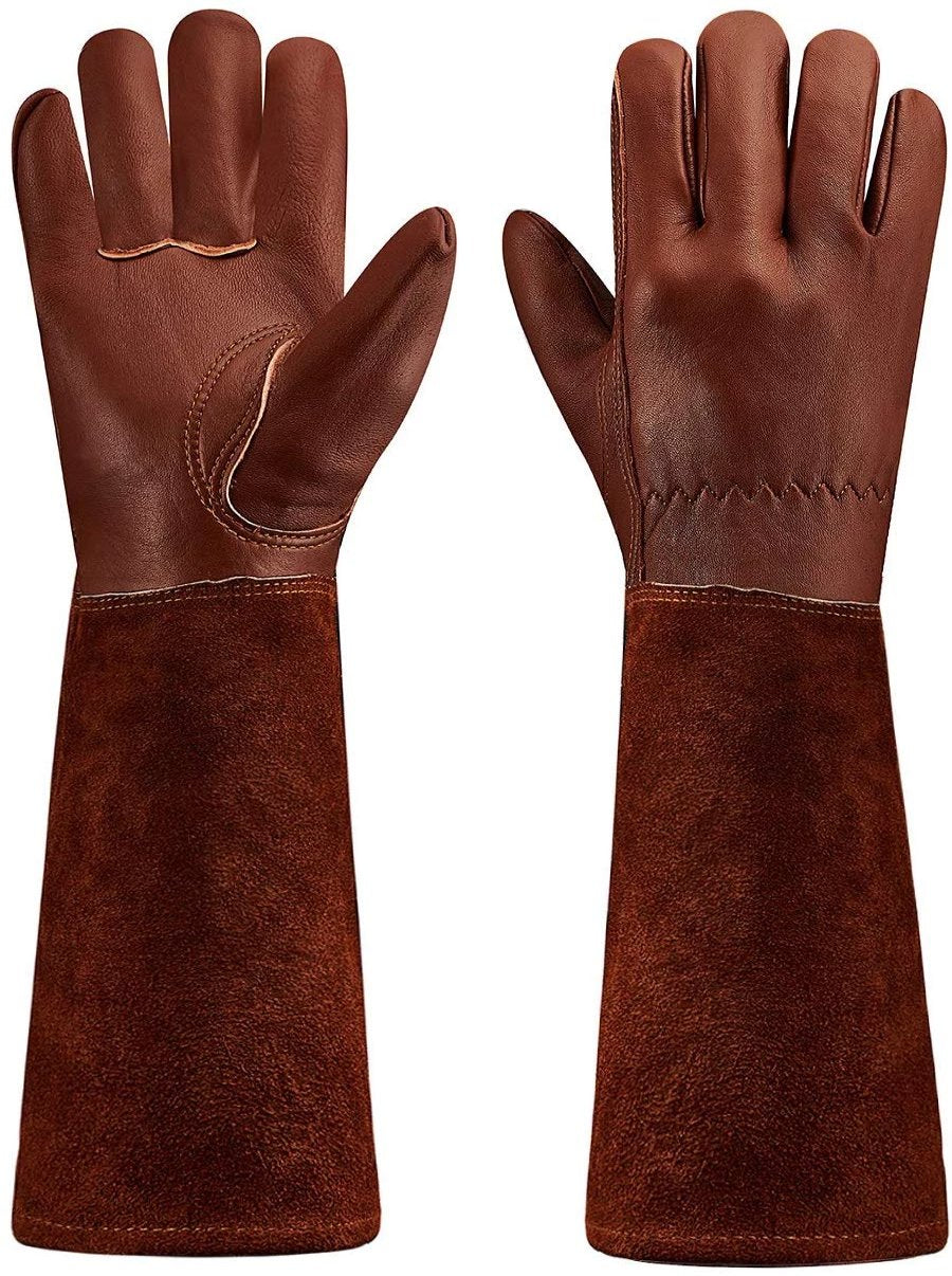 Greenhaus Gardening Elbow-Length Gardening Gloves for Yard Work