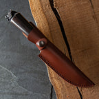 Greenhaus Gardening Nordic-Style Hunting Knife with Ebony Grip