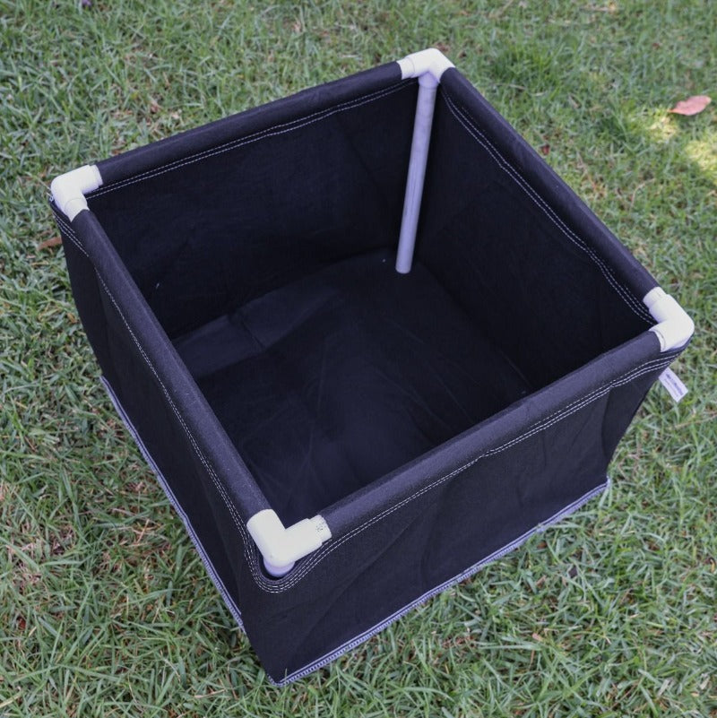 Greenhaus Gardening Portable Fabric Planter Box for Herbs Vegetables and Fruits