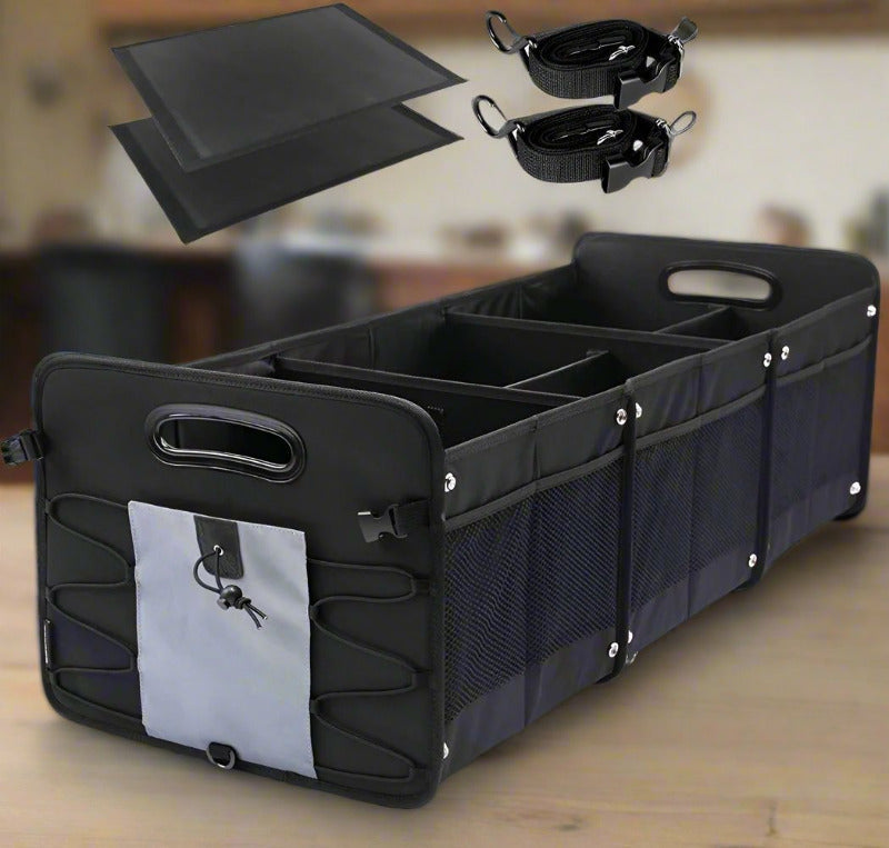 Greenhaus Gardening Car Trunk Organizer with Cooler Bag