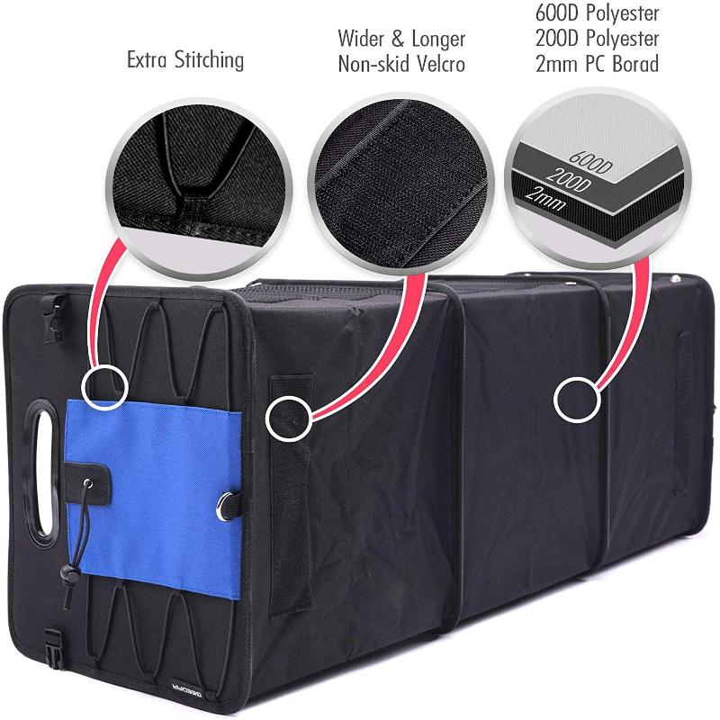 Greenhaus Gardening Car Trunk Organizer with Cooler Bag