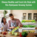 Greenhaus Gardening Indoor Hydroponic Garden with 32L Water Reservoir
