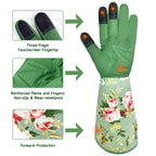 Greenhaus Gardening Long Gardening Gloves for Women with Extended Arm Protection