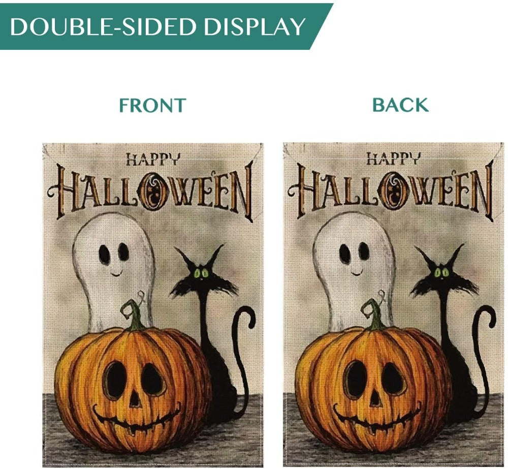 Greenhaus Gardening Halloween Vertical Garden Flag for Outdoor Décor