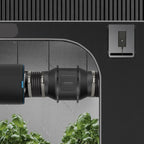 Greenhaus Gardening Grow Room Air Filtration Kit with Ducting